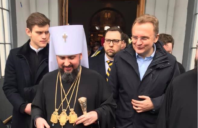 Олексій Шевчук взяв участь в церемонії інтронізації предстоятеля автокефальної помісної православної церкви в Україні Епіфанія